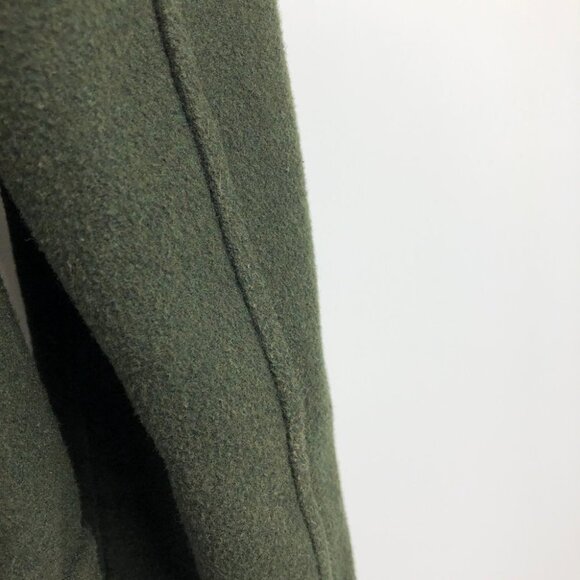 Thread  & Supply Hunter Green Hooded Wool Blend Duffle Coat size S - Picture 13 of 14